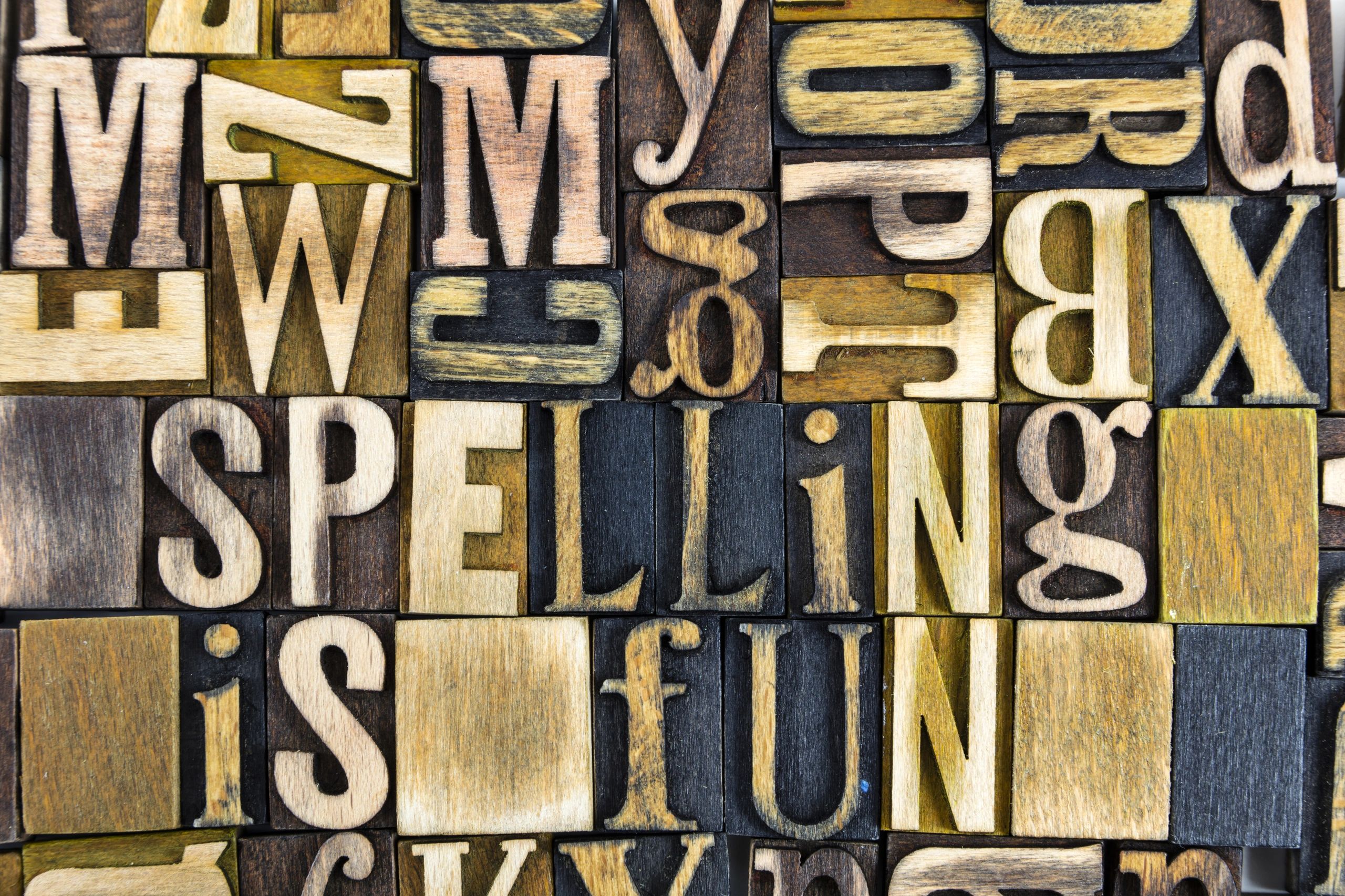 Spelling training course