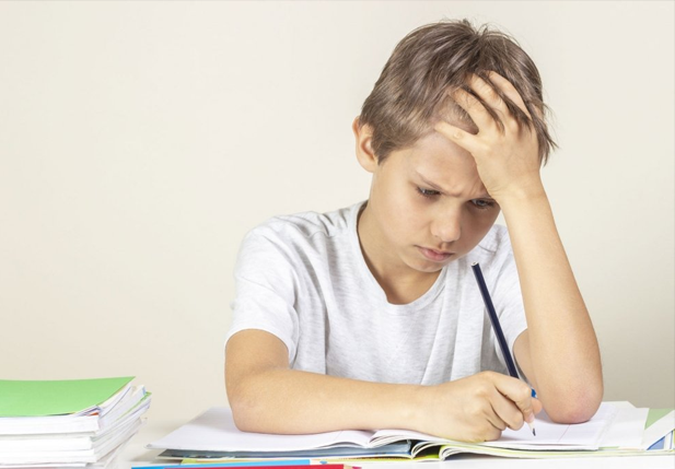 frustrated kid